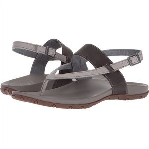 Chaco Maya II Leather Sandal Size 39/8 New W Box